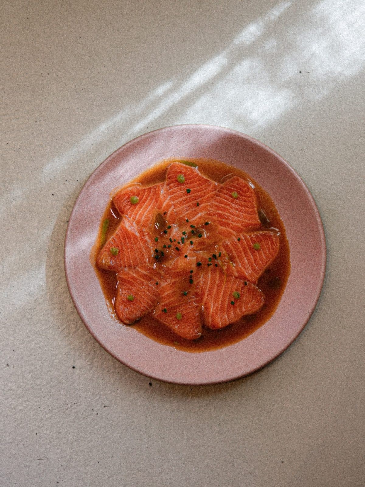 Usuzukuri de saumon